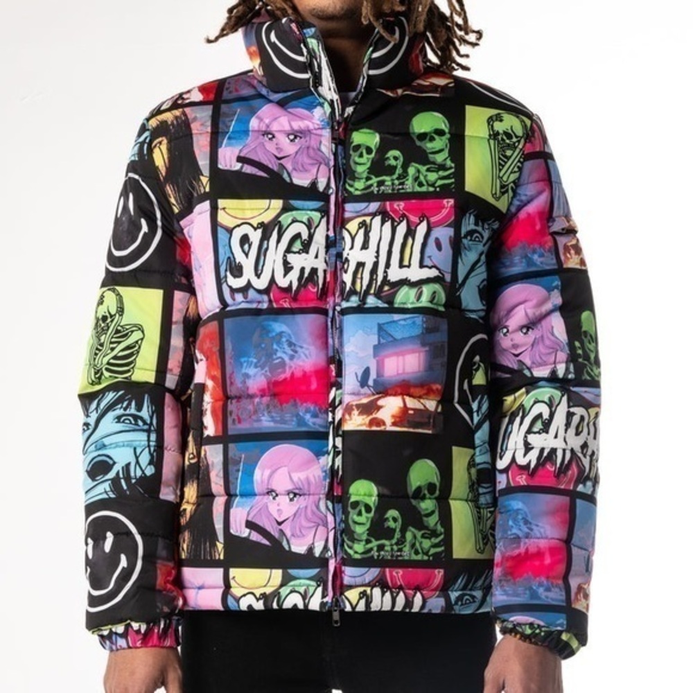 Sugarhill Daydreams Puffer Jacket NWOT
